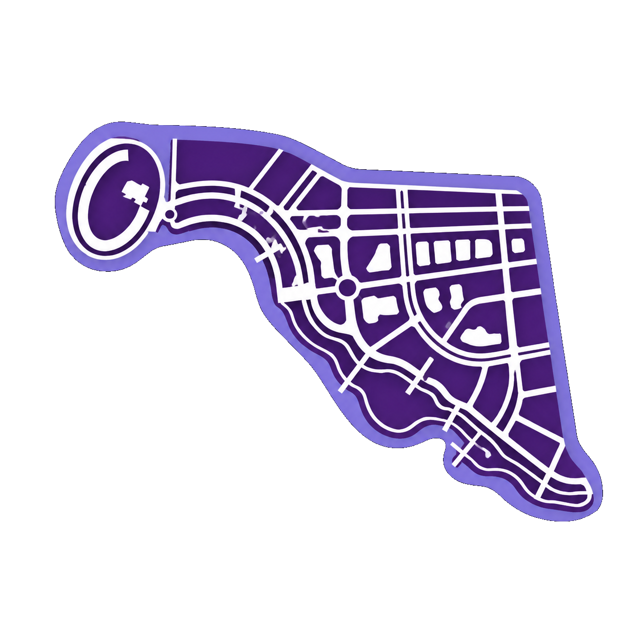 Jinji Lake Waterfront Logo