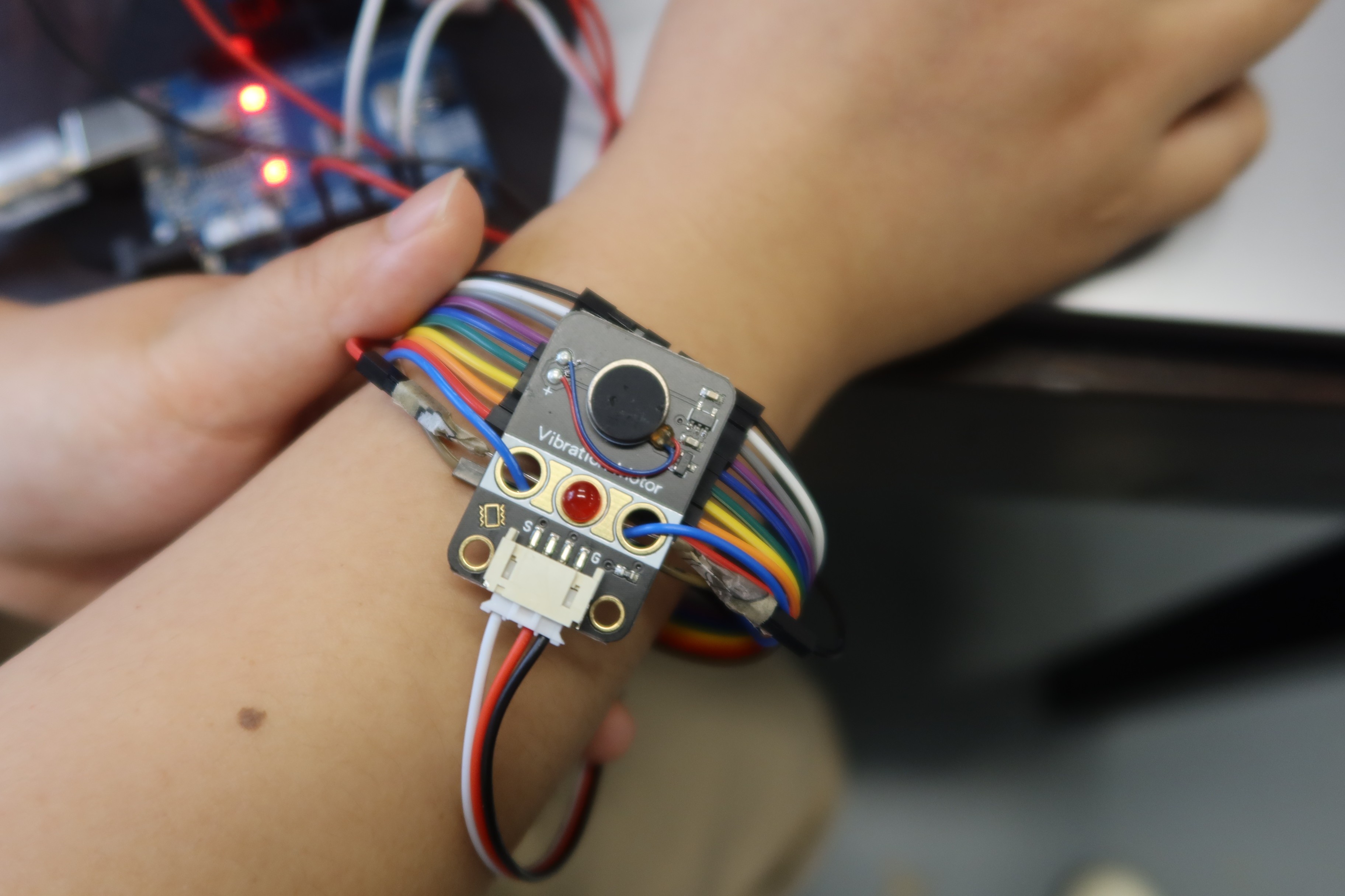 Arduino wearable device test