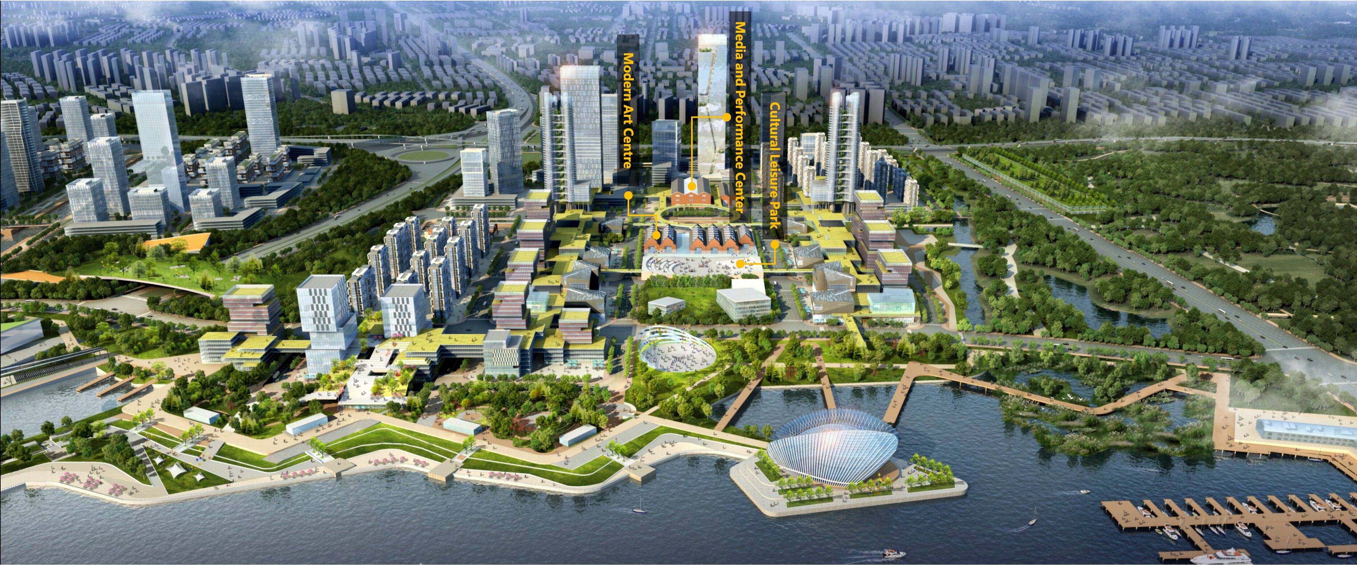 Yangpu Waterfront Regeneration Overview